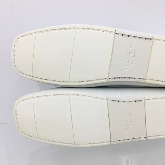 Salvatore Ferragamo PALINURO Astronaut Leather Loafer Driving Shoes Mens US 8 - Picture 12 of 15